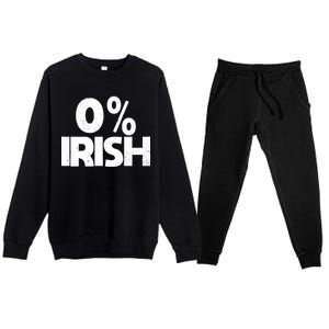 Zero Percent Irish Premium Crewneck Sweatsuit Set