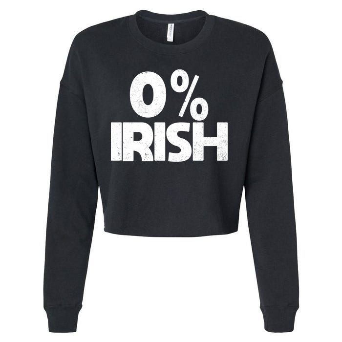 Zero Percent Irish Cropped Pullover Crew