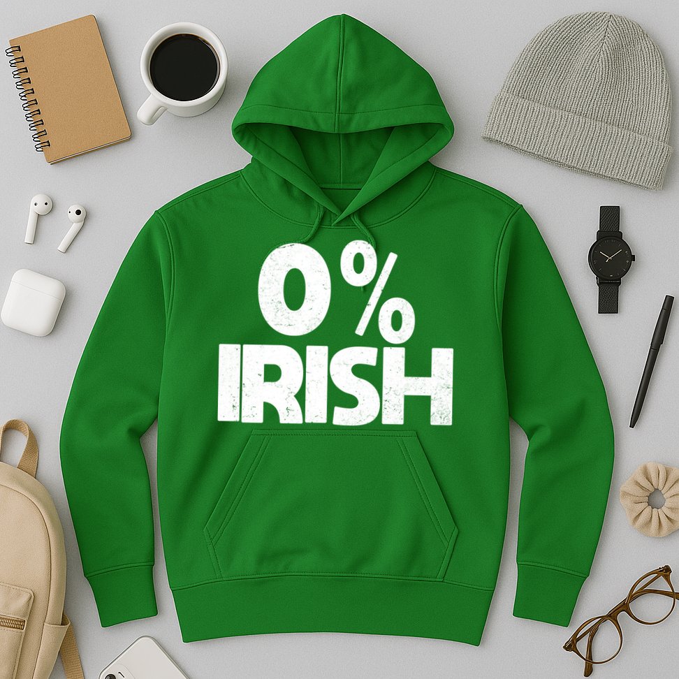 Zero Percent Irish Hoodie