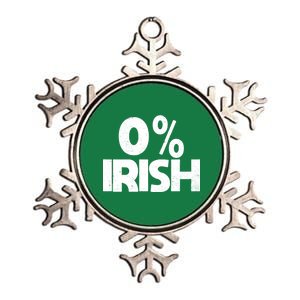 Zero Percent Irish Metallic Star Ornament