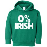 Zero Percent Irish Toddler Hoodie