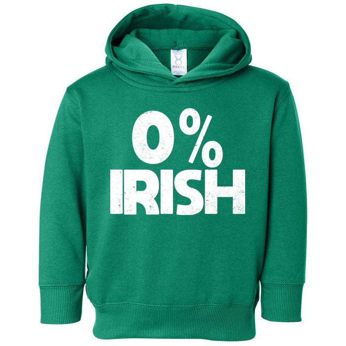 Zero Percent Irish Toddler Hoodie