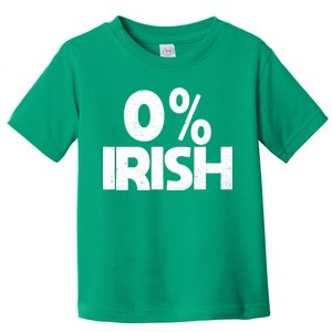 Zero Percent Irish Toddler T-Shirt