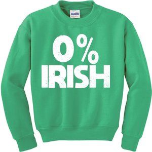 Zero Percent Irish Kids Sweatshirt