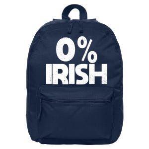 Zero Percent Irish 16 in Basic Backpack