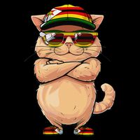 Zimbabwean Flag Cat Mom Souvenirs Products Kitten Zimbabwe City Backpack