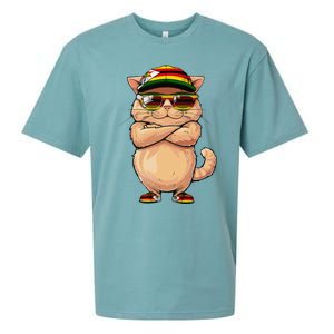 Zimbabwean Flag Cat Mom Souvenirs Products Kitten Zimbabwe Sueded Cloud Jersey T-Shirt