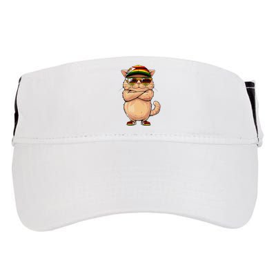 Zimbabwean Flag Cat Mom Souvenirs Products Kitten Zimbabwe Adult Drive Performance Visor