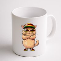 Zimbabwean Flag Cat Mom Souvenirs Products Kitten Zimbabwe Coffee Mug