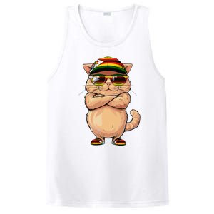 Zimbabwean Flag Cat Mom Souvenirs Products Kitten Zimbabwe PosiCharge Competitor Tank