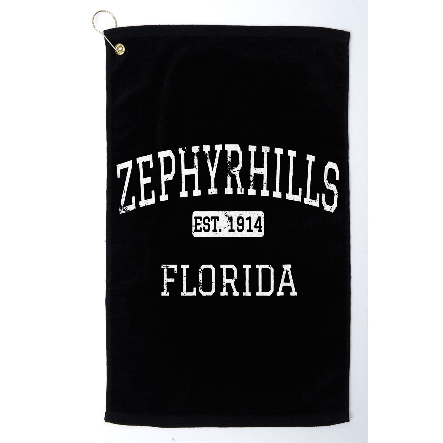 Zephyrhills Florida FL Vintage Golf Towel