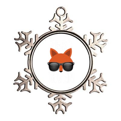 Zero Fox Given Gift Pun Gift Metallic Star Ornament