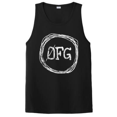 Zero Fucks Given 0 Fucks Given 0fg Gift Funny Gift PosiCharge Competitor Tank