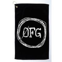 Zero Fucks Given 0 Fucks Given 0fg Gift Funny Gift Golf Towel