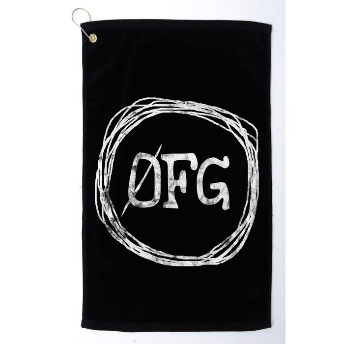 Zero Fucks Given 0 Fucks Given 0fg Gift Funny Gift Golf Towel