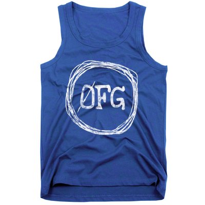 Zero Fucks Given 0 Fucks Given 0fg Gift Funny Gift Tank Top