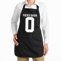 Zero Fucks Given Apron