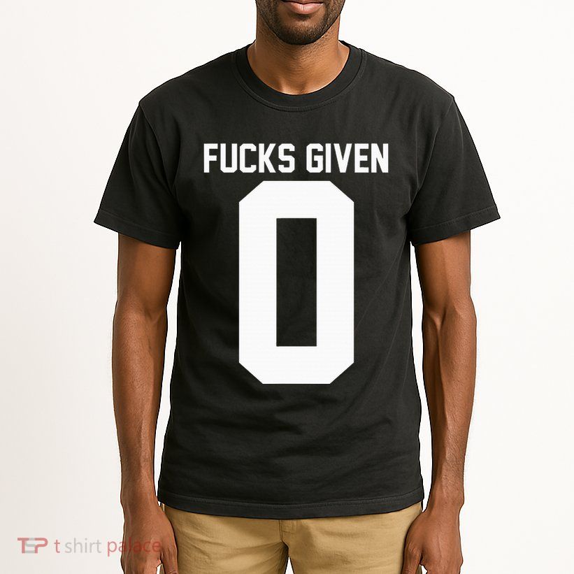 Zero Fucks Given Tall T-Shirt