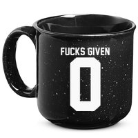 Zero Fucks Given 15oz Campfire Ceramic Mug