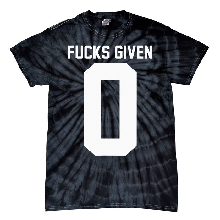 Zero Fucks Given Tie-Dye T-Shirt