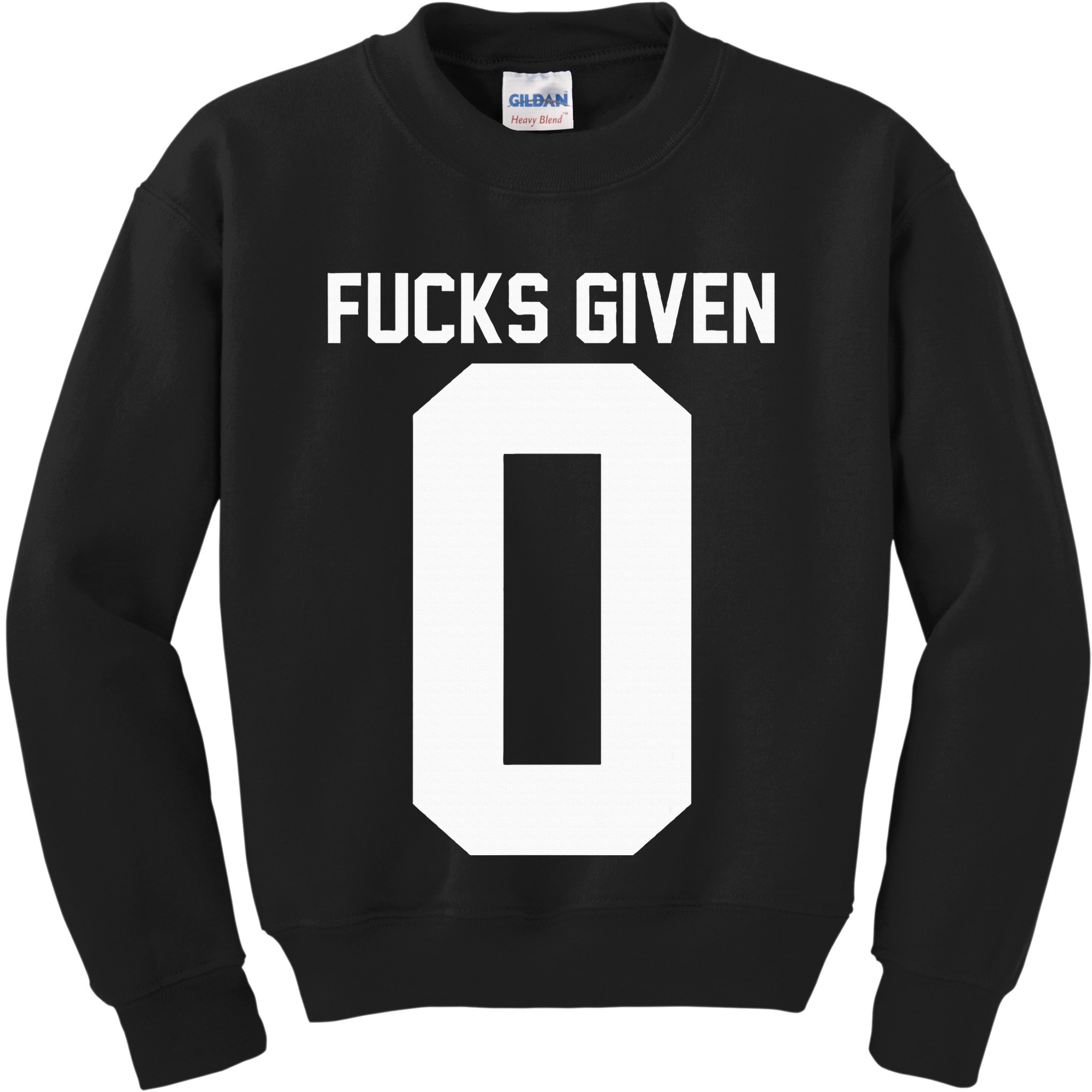 Zero Fucks Given Kids Sweatshirt