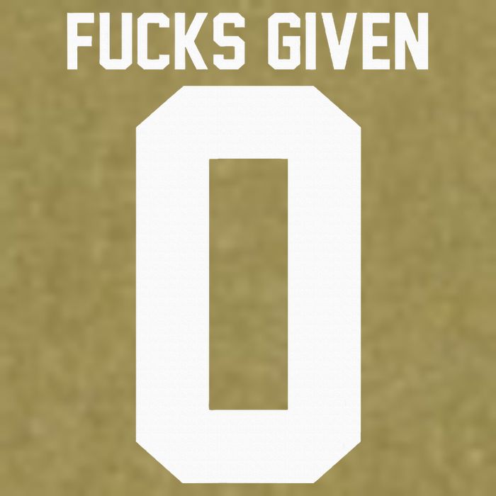 Zero Fucks Given Garment-Dyed Women's Muscle Tee