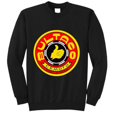 Zero Fucks Given Vintage Bultaco Motorcycle Sweatshirt