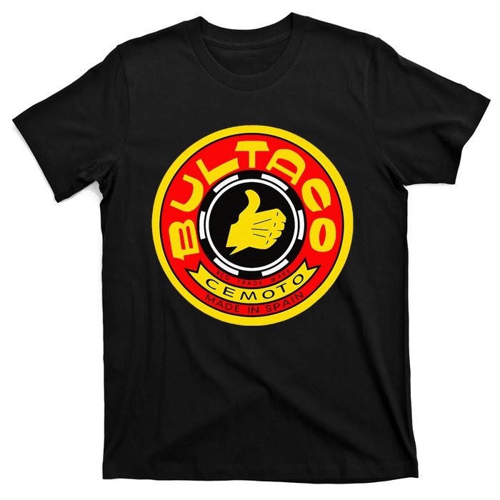 Zero Fucks Given Vintage Bultaco Motorcycle T-Shirt