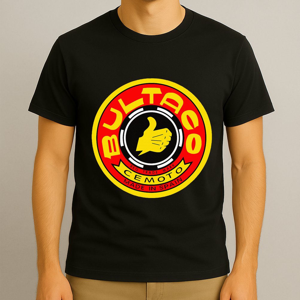 Zero Fucks Given Vintage Bultaco Motorcycle T-Shirt