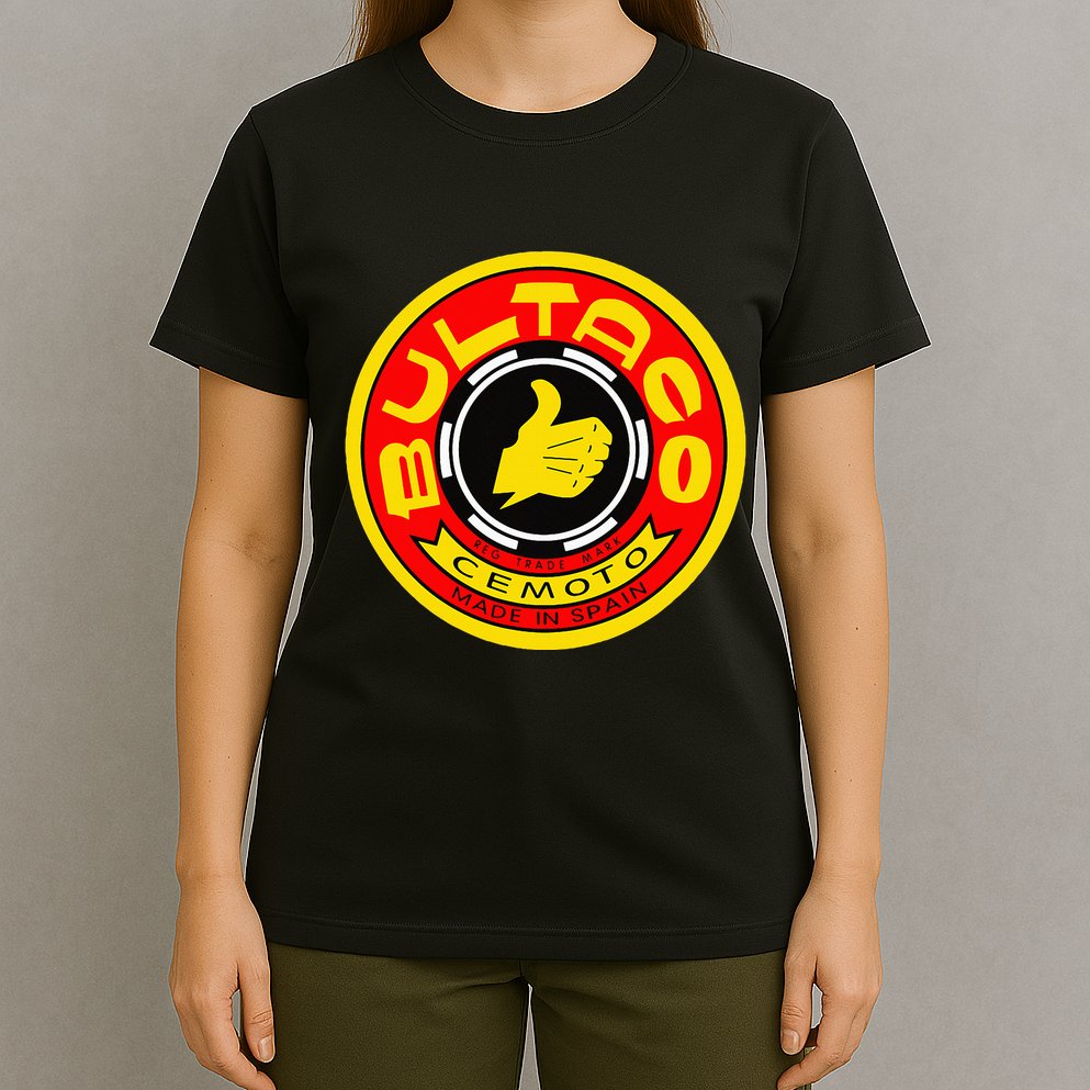 Zero Fucks Given Vintage Bultaco Motorcycle T-Shirt