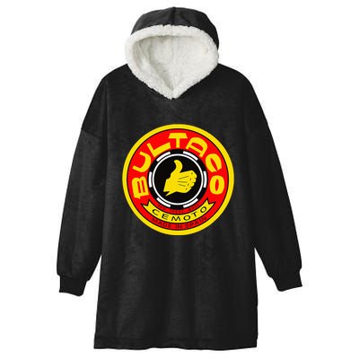 Zero Fucks Given Vintage Bultaco Motorcycle Hooded Wearable Blanket