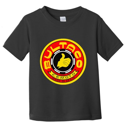 Zero Fucks Given Vintage Bultaco Motorcycle Toddler T-Shirt