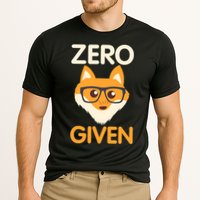 Zero Fox Given Funny Foxes Glasses Don't Care No Fox Given Performance Shirt