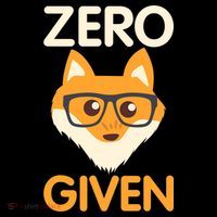 Zero Fox Given Funny Foxes Glasses Don't Care No Fox Given Youth Performance Sprint T-Shirt