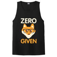 Zero Fox Given Funny Foxes Glasses Don't Care No Fox Given PosiCharge Competitor Tank