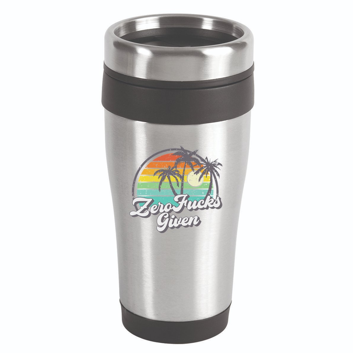 Zero Fucks Given 16oz Travel Tumbler