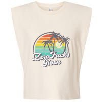 Zero Fucks Given Garment-Dyed Women's Muscle Tee