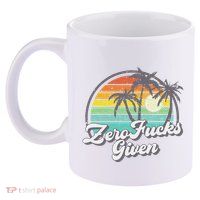 Zero Fucks Given 11oz C Handle Ceramic Mug