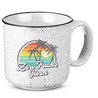 Zero Fucks Given 15oz Campfire Ceramic Mug