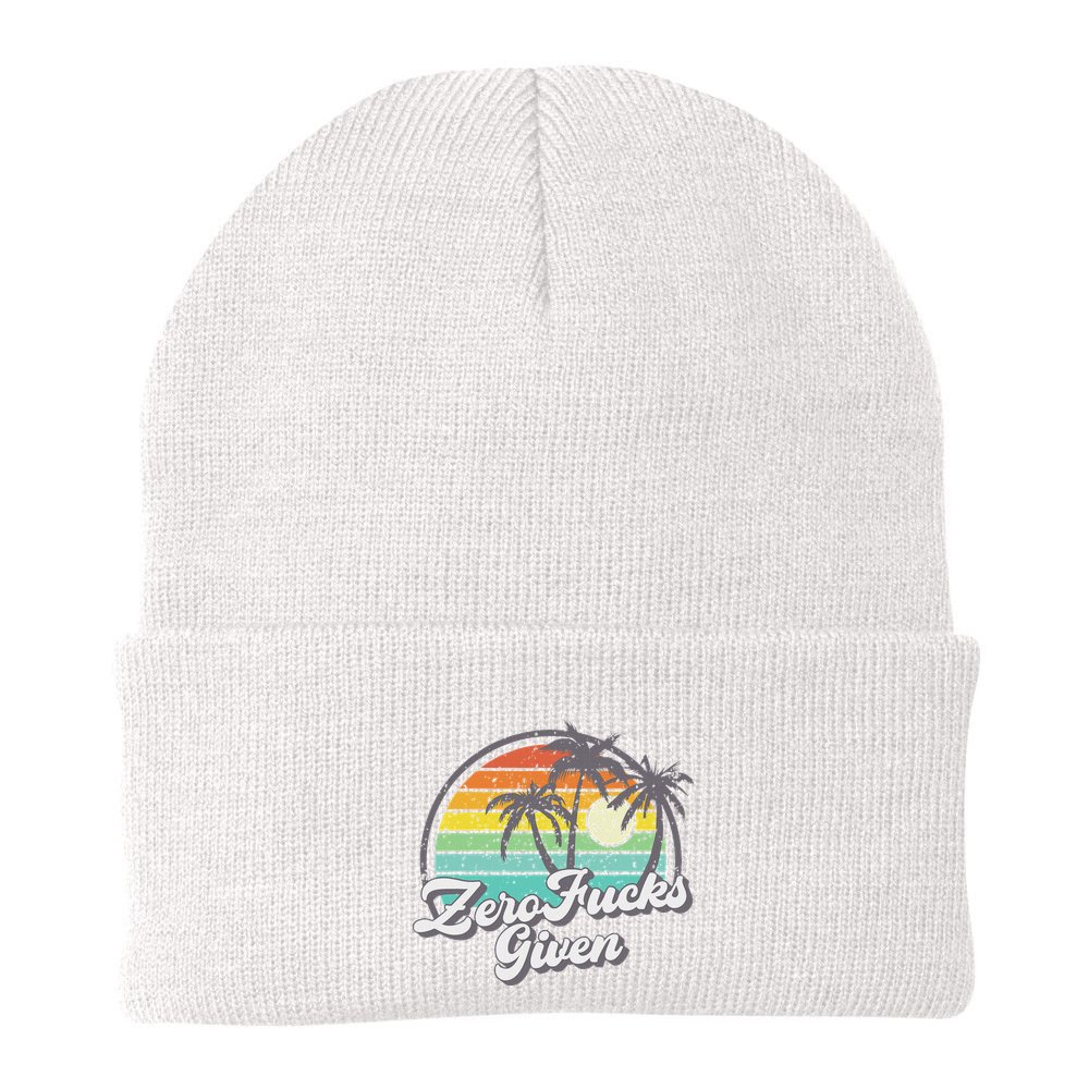 Zero Fucks Given Beanie
