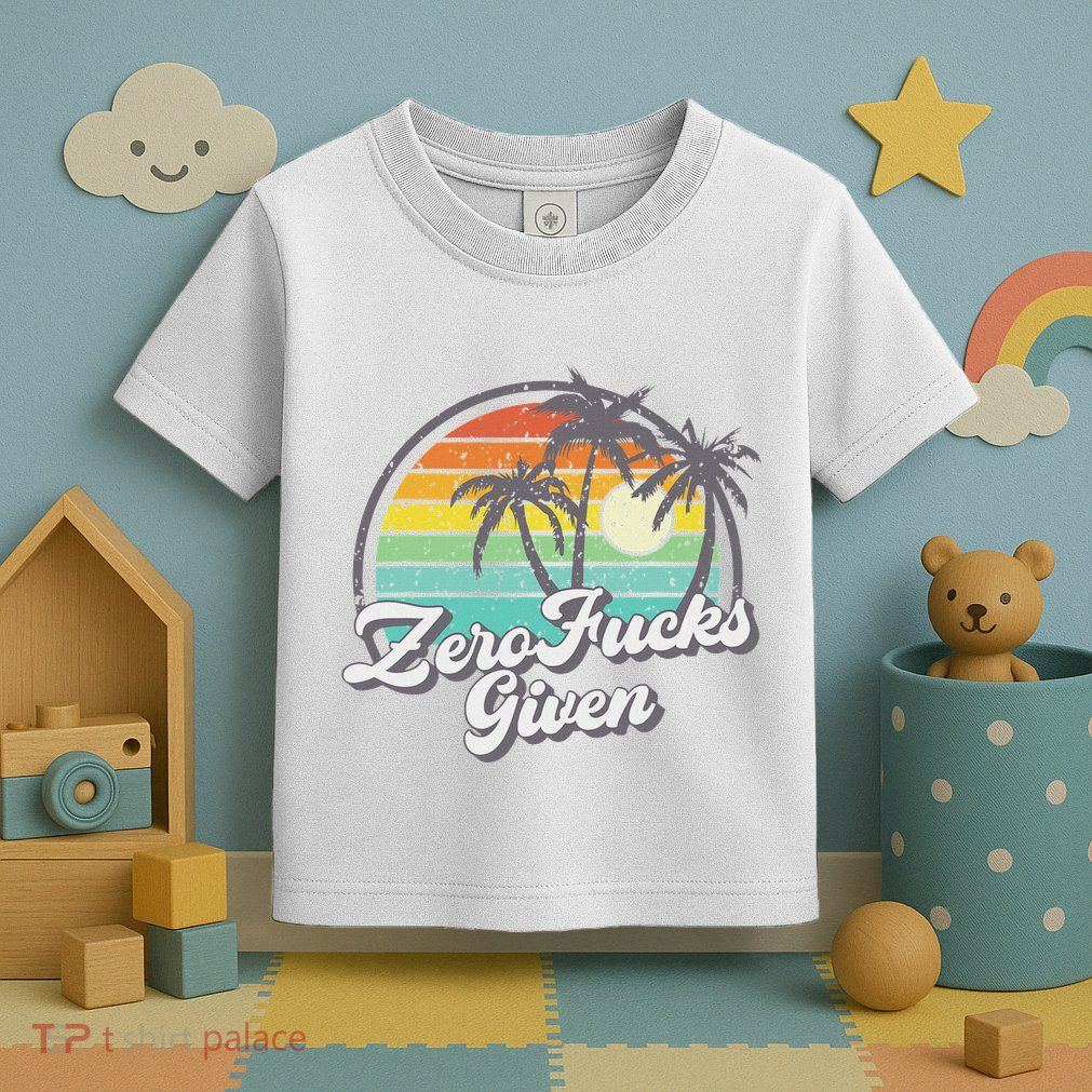 Zero Fucks Given Toddler T-Shirt