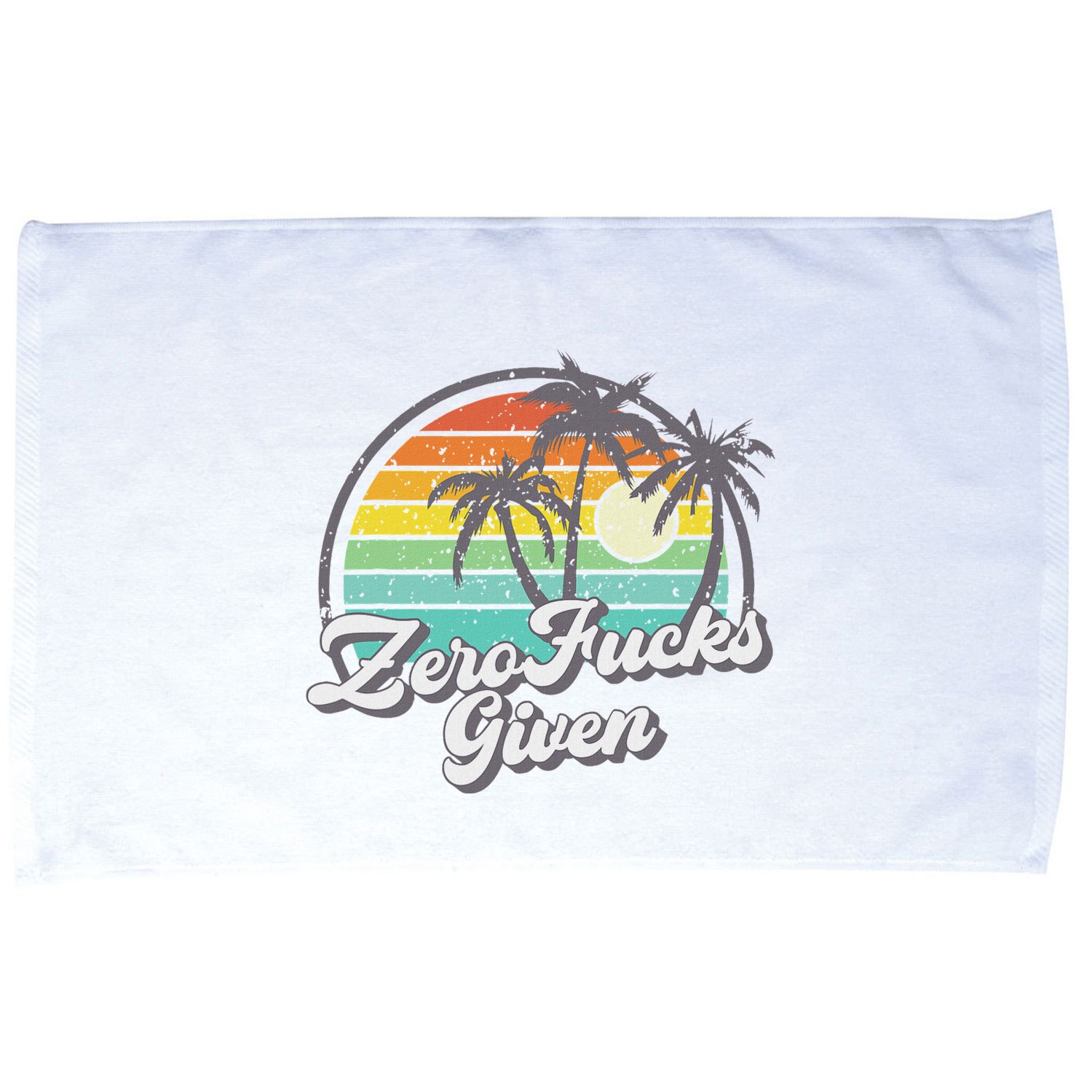 Zero Fucks Given Microfiber Hand Towel