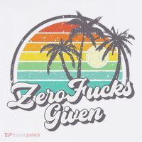 Zero Fucks Given Short Acrylic Beanie