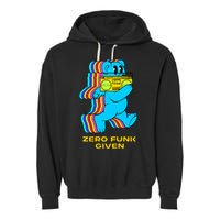 Zero Funk Given Retro Bear Boombox Garment-Dyed Fleece Hoodie