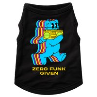 Zero Funk Given Retro Bear Boombox Doggie Tank