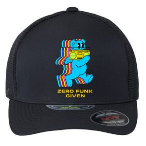 Zero Funk Given Retro Bear Boombox Flexfit Unipanel Trucker Cap