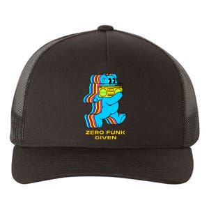 Zero Funk Given Retro Bear Boombox Yupoong Adult 5-Panel Trucker Hat