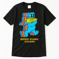 Zero Funk Given Retro Bear Boombox Tall T-Shirt