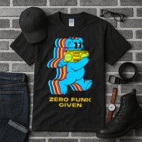 Zero Funk Given Retro Bear Boombox Tall T-Shirt