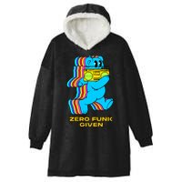 Zero Funk Given Retro Bear Boombox Hooded Wearable Blanket